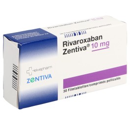 RIVAROXABAN Zentiva cpr pell 10 mg 30 pce