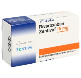 RIVAROXABAN Zentiva cpr pell 15 mg 28 pce