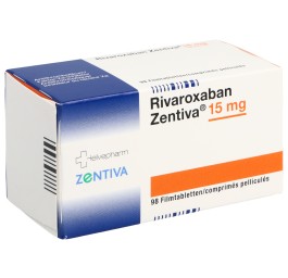 RIVAROXABAN Zentiva cpr pell 15 mg 98 pce