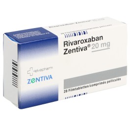 RIVAROXABAN Zentiva cpr pell 20 mg 28 pce
