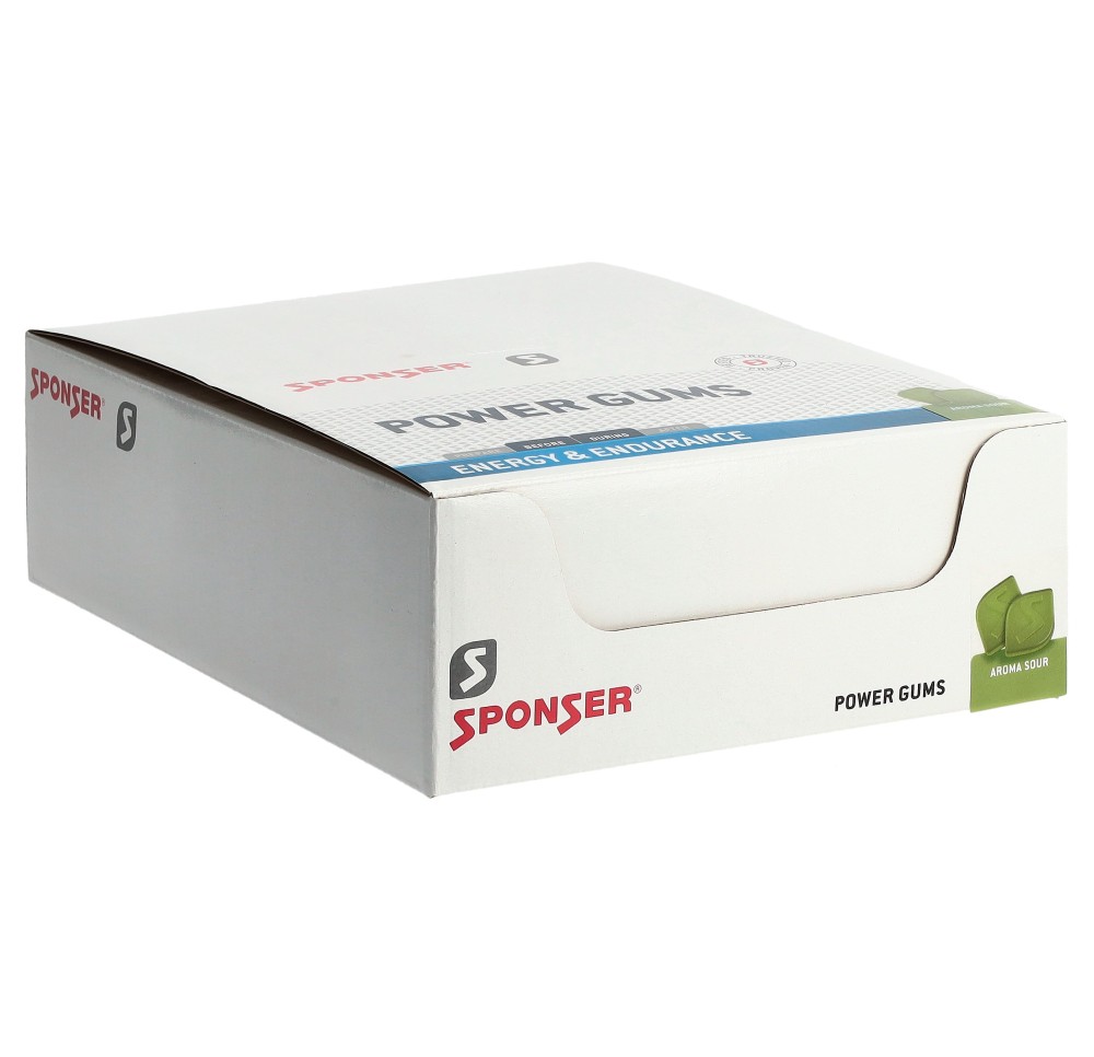 SPONSER Power Gums Sour 20 x 75 g SPONSER Power Gums Sour 20 x 75 g