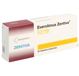 EVEROLIMUS Zentiva cpr 2.5 mg 30 pce