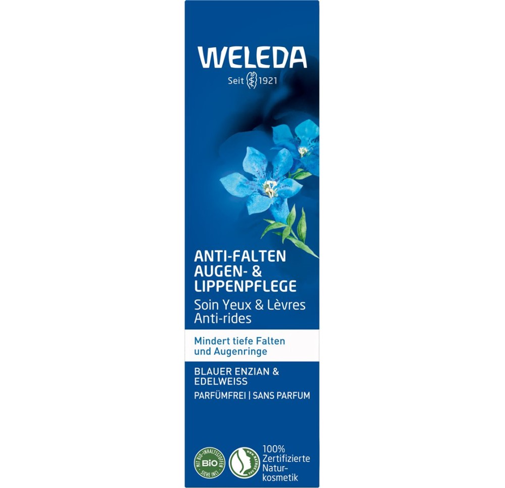WELEDA yeux&lèvres anti-rides genti bl&edelw 10 ml