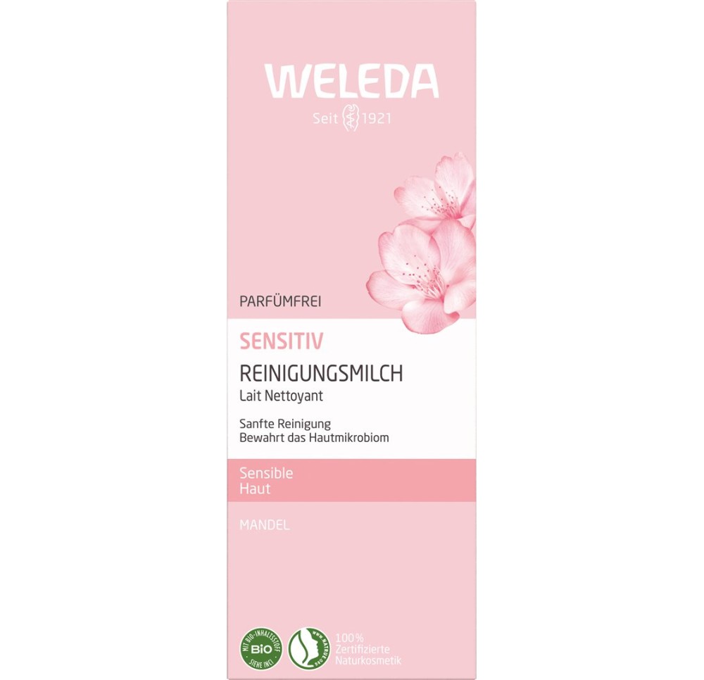 WELEDA lait nettoyant sens amande (n) tb 75 ml