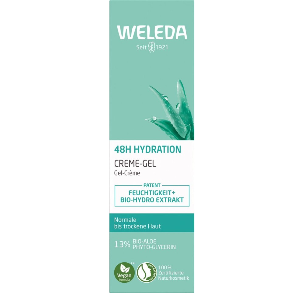 WELEDA 48h hydration crème-gel tb 30 ml