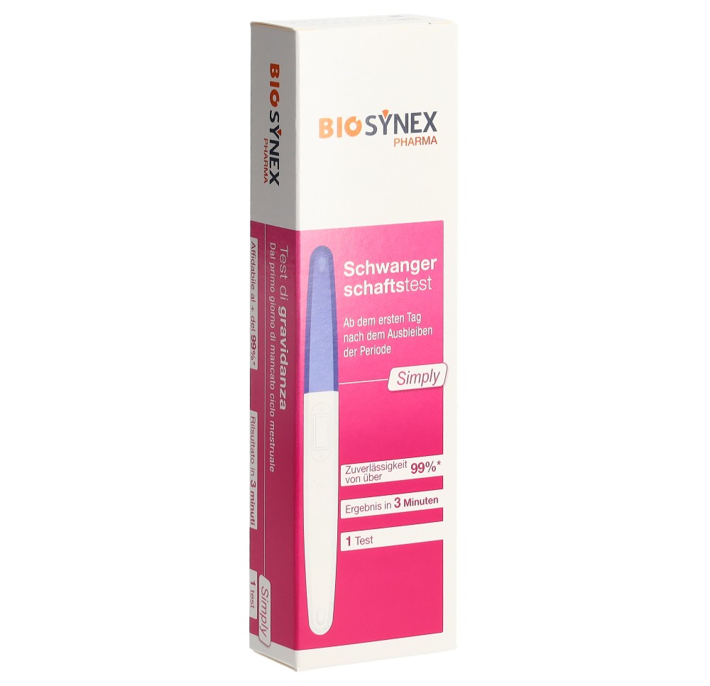 BIOSYNEX test de grossesse Simply (n) BIOSYNEX test de grossesse Simply (n)
