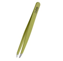 RUBIS pincette biseautée inox vert mousse