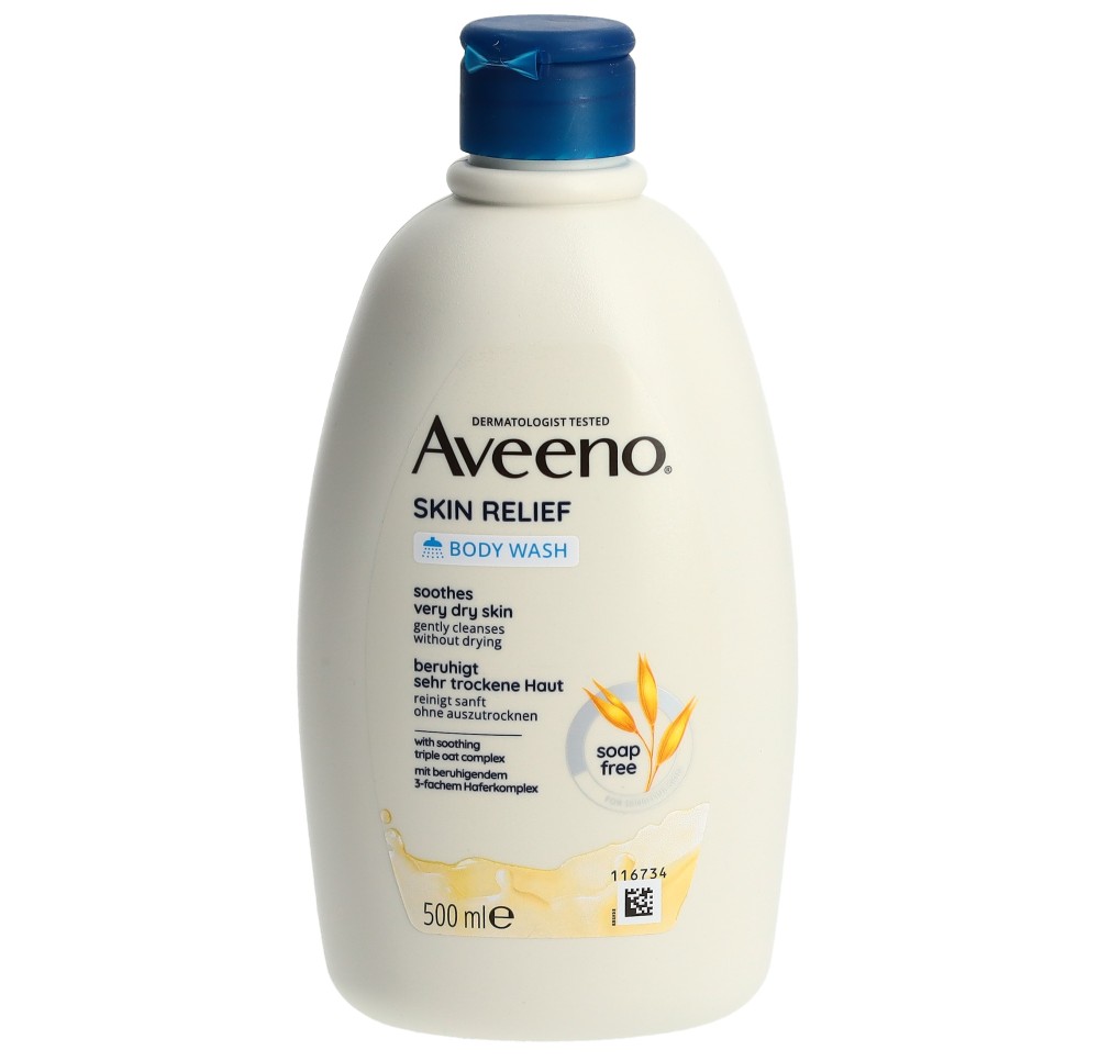AVEENO Skin Relief gel nettoyant sans savon 500 ml AVEENO Skin Relief gel nettoyant sans savon 500 ml