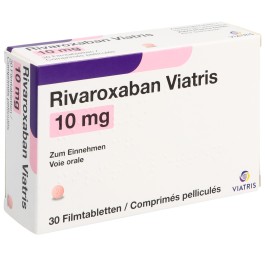 RIVAROXABAN Viatris cpr pell 10 mg 30 pce