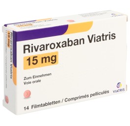 RIVAROXABAN Viatris cpr pell 15 mg 14 pce