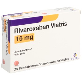 RIVAROXABAN Viatris cpr pell 15 mg 28 pce