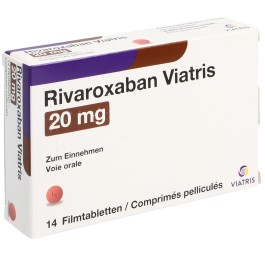 RIVAROXABAN Viatris cpr pell 20 mg 14 pce