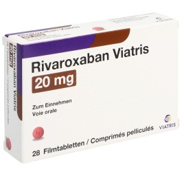 RIVAROXABAN Viatris cpr pell 20 mg 28 pce