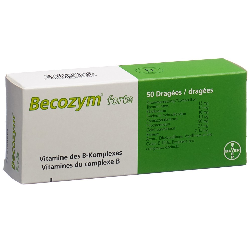 BECOZYM forte drag 50 pce