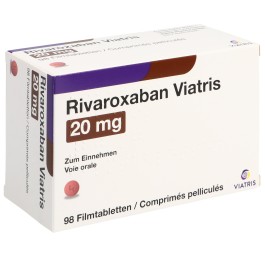 RIVAROXABAN Viatris cpr pell 20 mg 98 pce