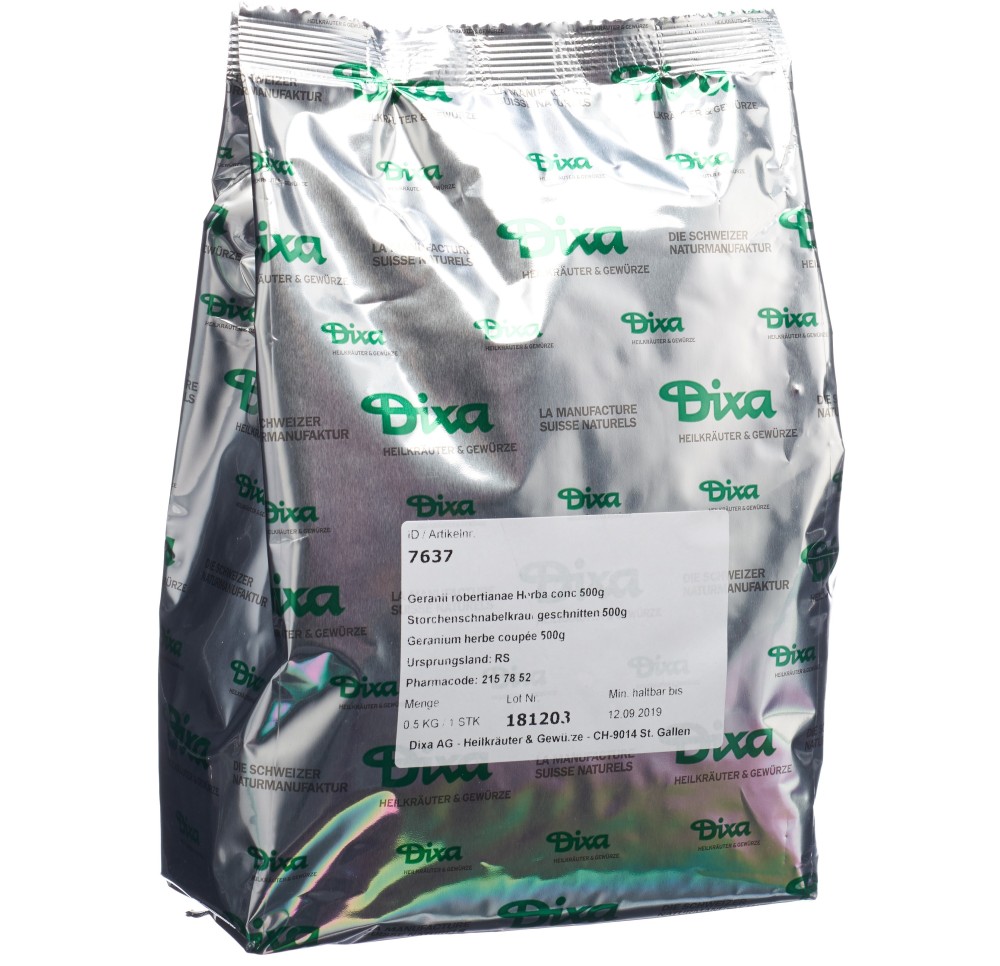 DIXA Geranium herbe coupée 500 g
