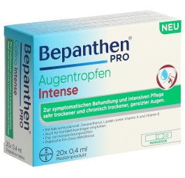 BEPANTHEN PRO collyre Inten mono 20 x 0.4 ml