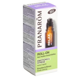 PRANAROM Aromaboost roll-on Relax bio 5 ml