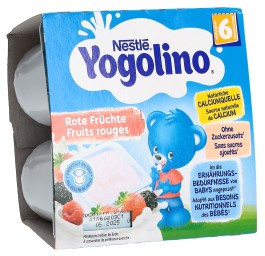 NESTLE Yogolino fruits rouges 6m 4 x 90 g