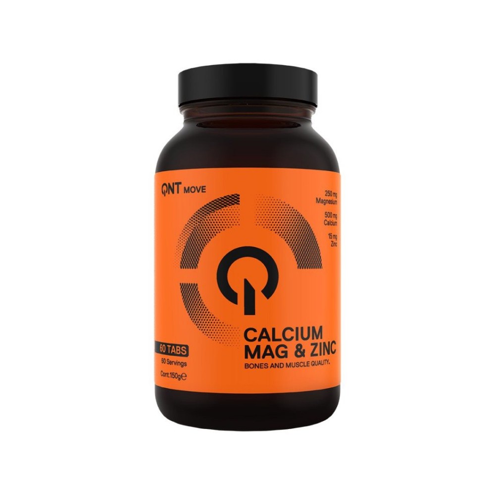 QNT MOVE Calcium Magnesium Zinc tabs 60 pce QNT MOVE Calcium Magnesium Zinc tabs 60 pce