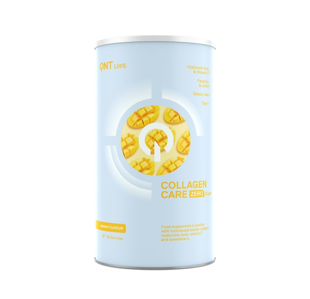 QNT Collagen Care Zero Sugar Mango bte 390 g QNT Collagen Care Zero Sugar Mango bte 390 g