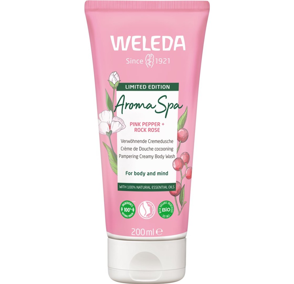 WELEDA aroma spa crème de douche cocooning 200 ml