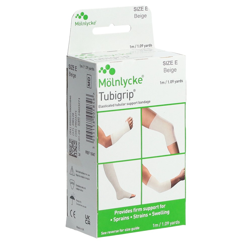 TUBIGRIP bandage tubulaire E 1mx8.75cm bei