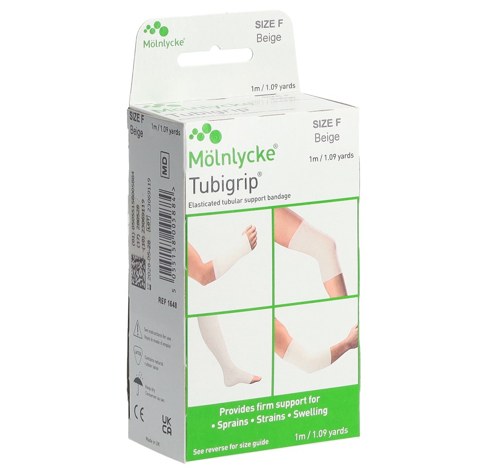 TUBIGRIP bandage tubulaire F 1mx10cm bei