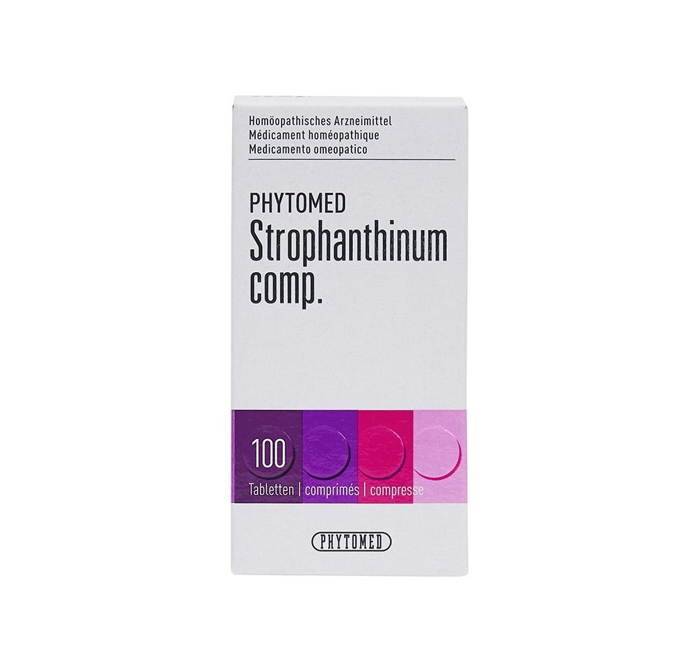 PHYTOMED Strophanthinum comp cpr bte 100 pce PHYTOMED Strophanthinum comp cpr bte 100 pce