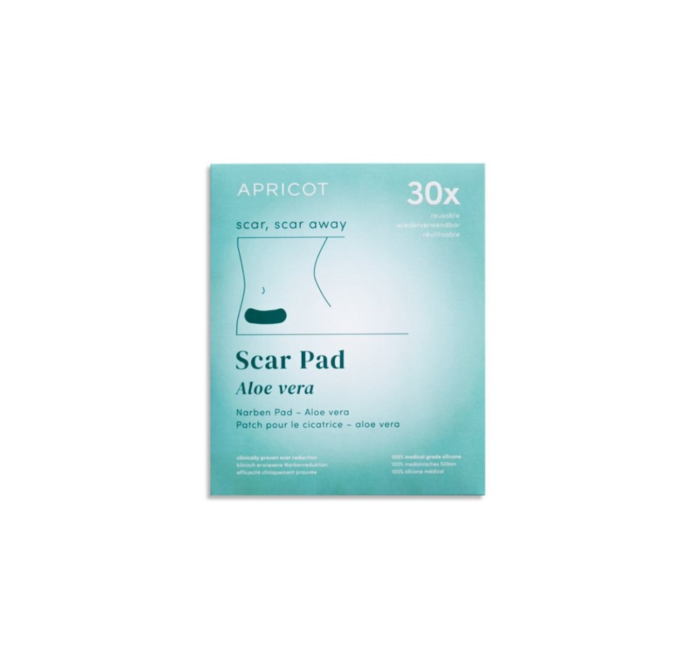 APRICOT pad cicatrice réutil scar scar away 2 pce APRICOT pad cicatrice réutil scar scar away 2 pce