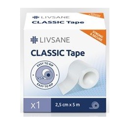 LIVSANE Classic sparadrap 2.5cmx5m