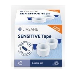 LIVSANE Sensitiv sparadrap 2.5cmx5m