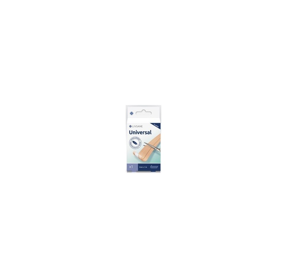 LIVSANE Classic pansements univer 8cmx1m