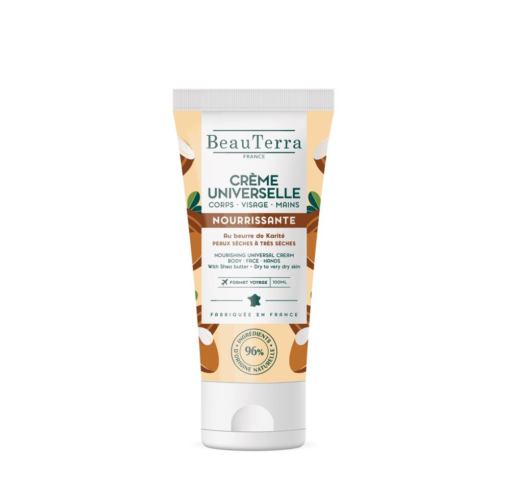 BEAUTERRA cr universelle nourr beurre kari 100 ml BEAUTERRA cr universelle nourr beurre kari 100 ml