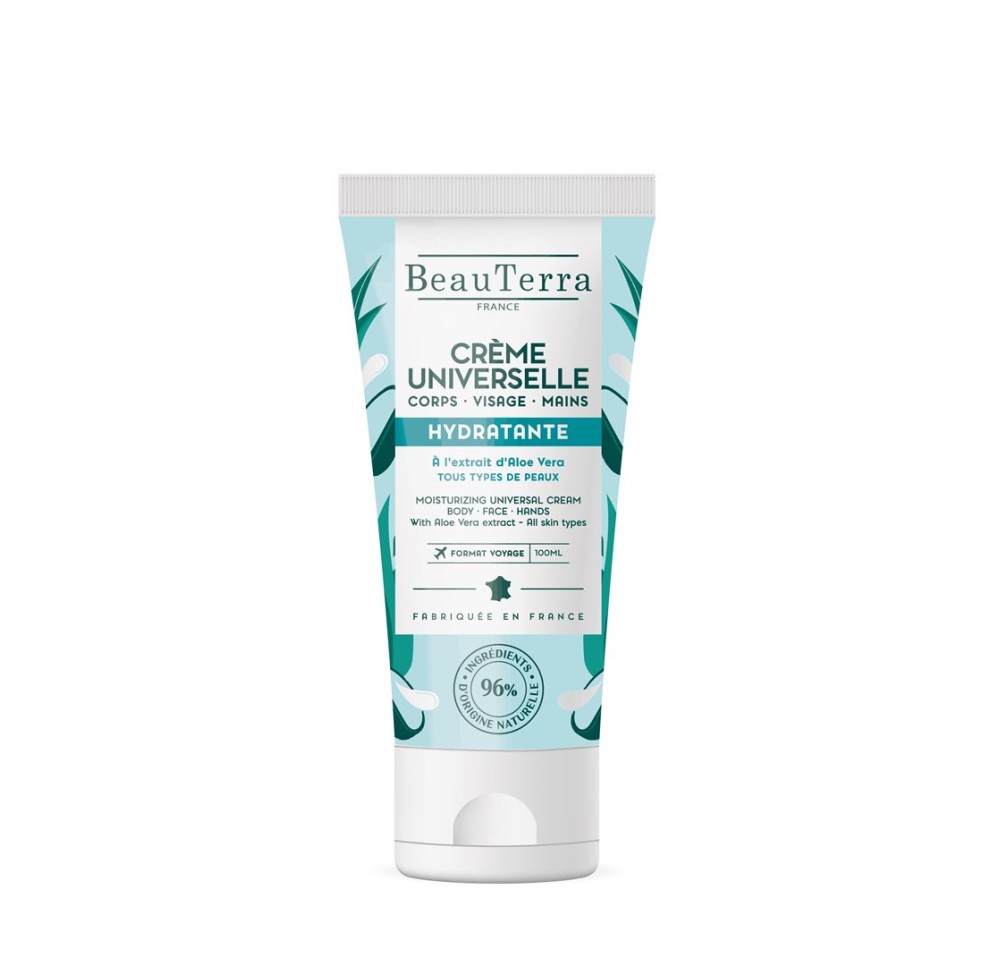 BEAUTERRA cr universelle hydrat aloé vera 100 ml BEAUTERRA cr universelle hydrat aloé vera 100 ml