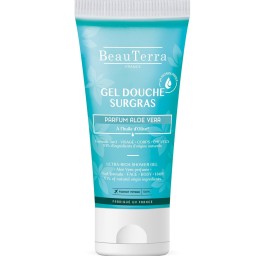 BEAUTERRA gel douche surgras aloé vera 100 ml