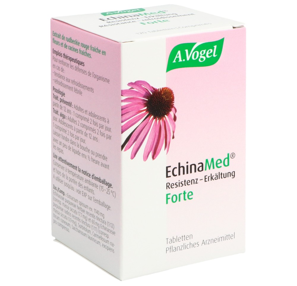 ECHINAMED forte compr résistance–refroid 120 pce ECHINAMED forte compr résistance–refroid 120 pce