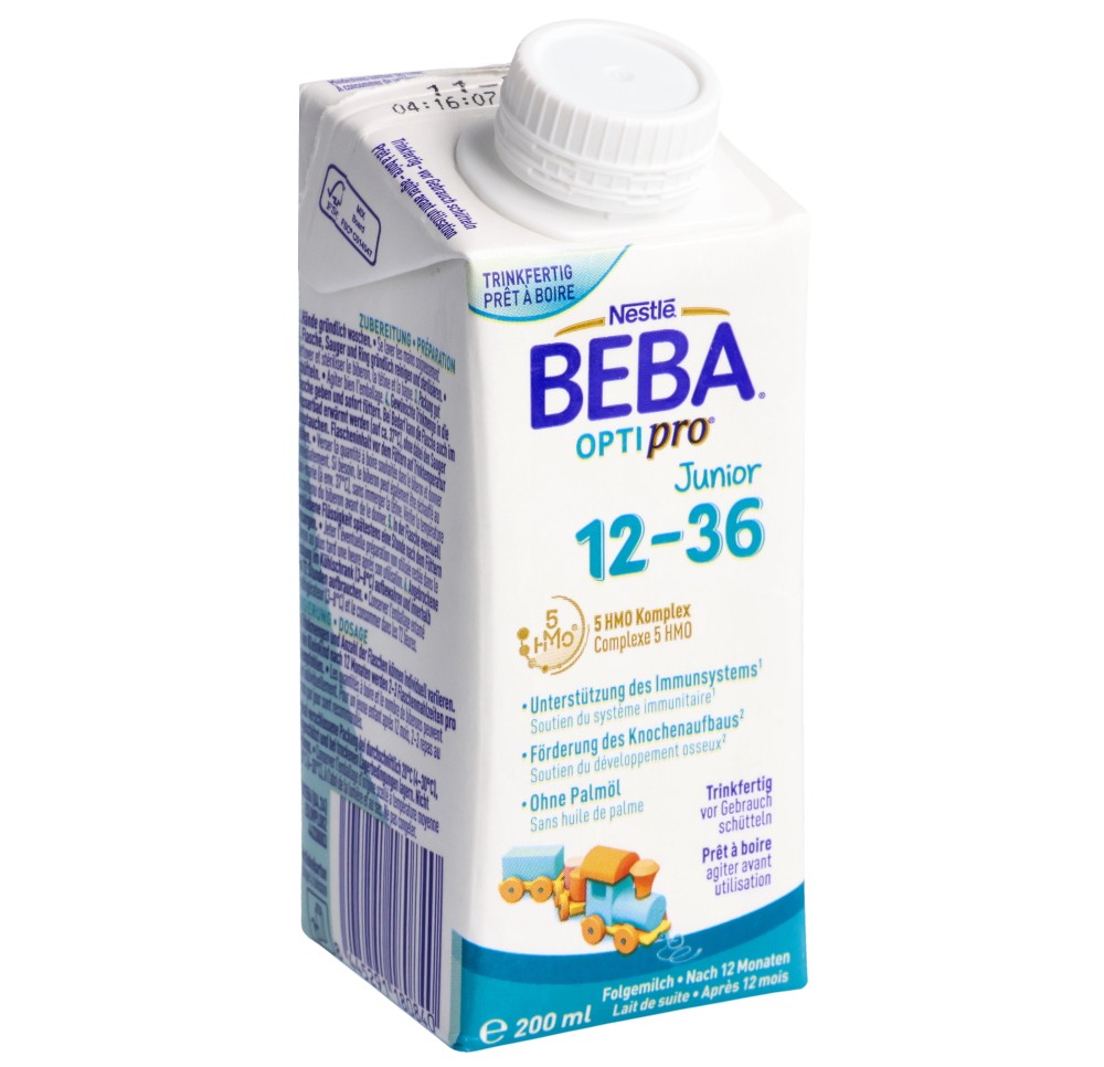BEBA Optipro 12-36 liq tétra 200 ml