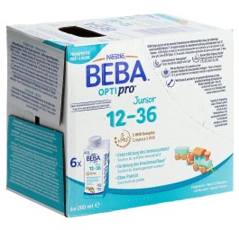 BEBA Optipro 12-36 liq 6 tétra 200 ml
