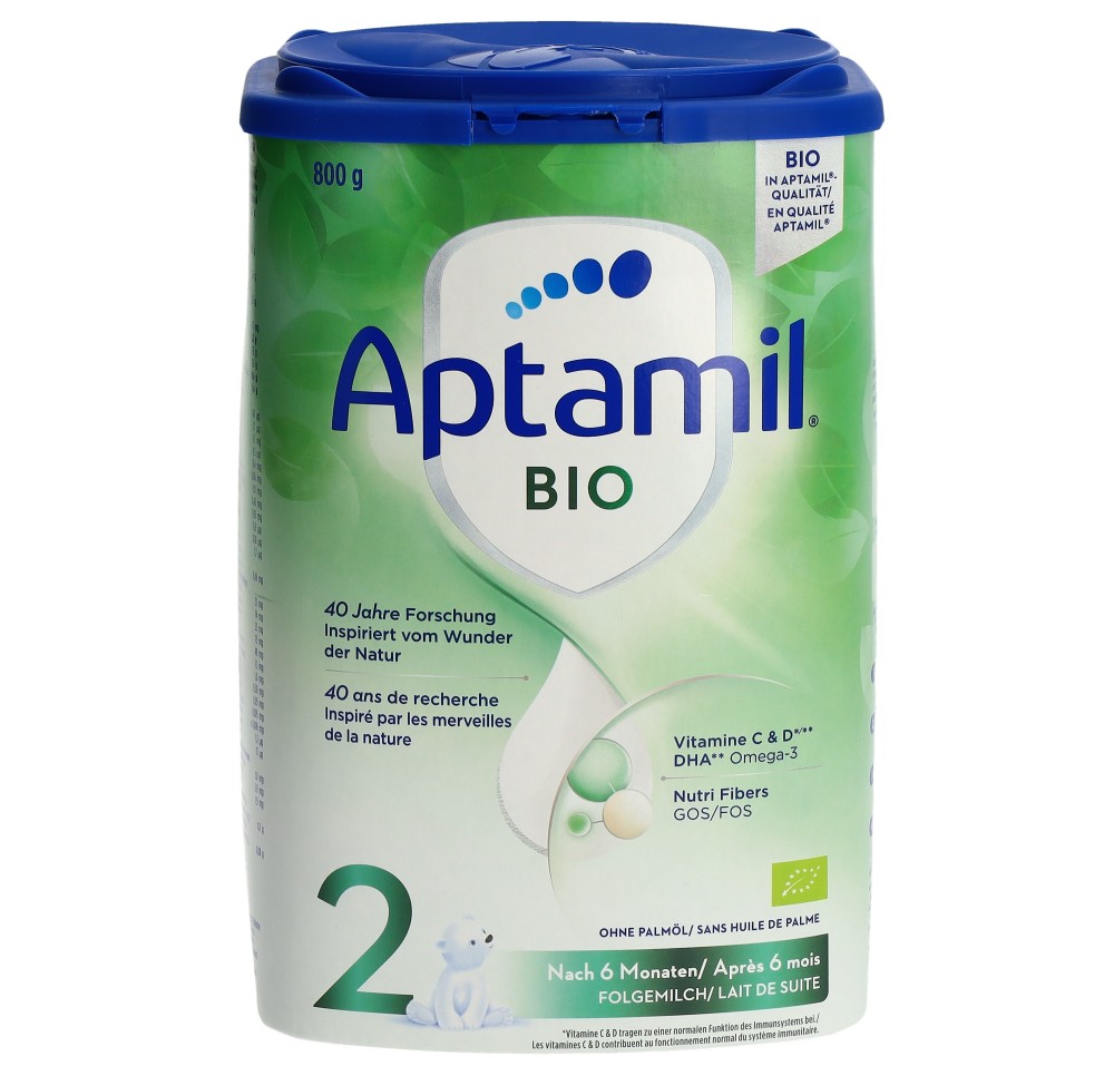 APTAMIL BIO 2 (nouveau) bte 800 g APTAMIL BIO 2 (nouveau) bte 800 g