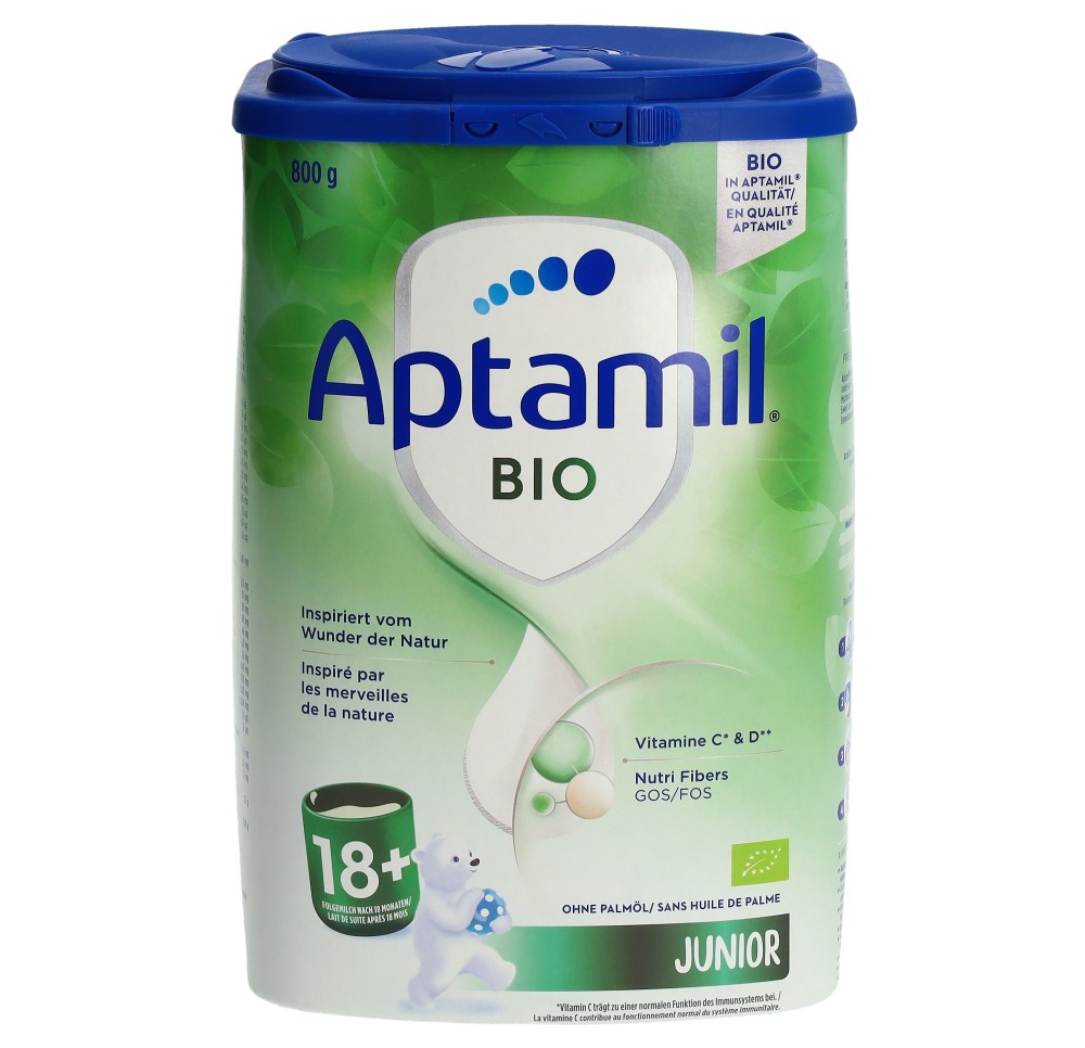 APTAMIL BIO Junior 18+ (nouveau) bte 800 g APTAMIL BIO Junior 18+ (nouveau) bte 800 g