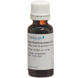 HÄNS gentianaviolett 0.5 % 25 ml