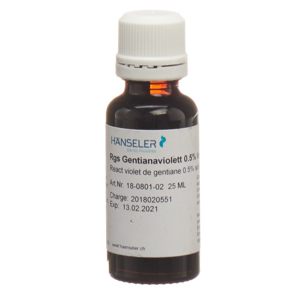 HÄNS gentianaviolett 0.5 % 25 ml