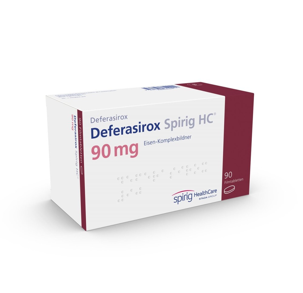 DEFERASIROX Spirig HC cpr pell 90 mg 90 pce DEFERASIROX Spirig HC cpr pell 90 mg 90 pce