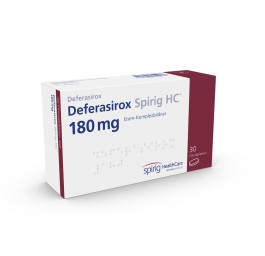 DEFERASIROX Spirig HC cpr pell 180 mg 30 pce