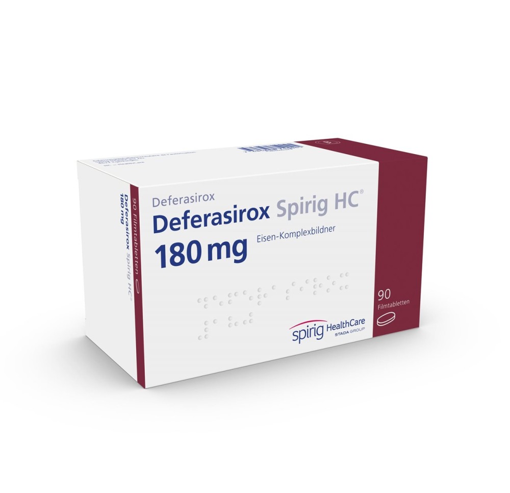 DEFERASIROX Spirig HC cpr pell 180 mg 90 pce DEFERASIROX Spirig HC cpr pell 180 mg 90 pce