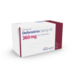 DEFERASIROX Spirig HC cpr pell 360 mg 90 pce