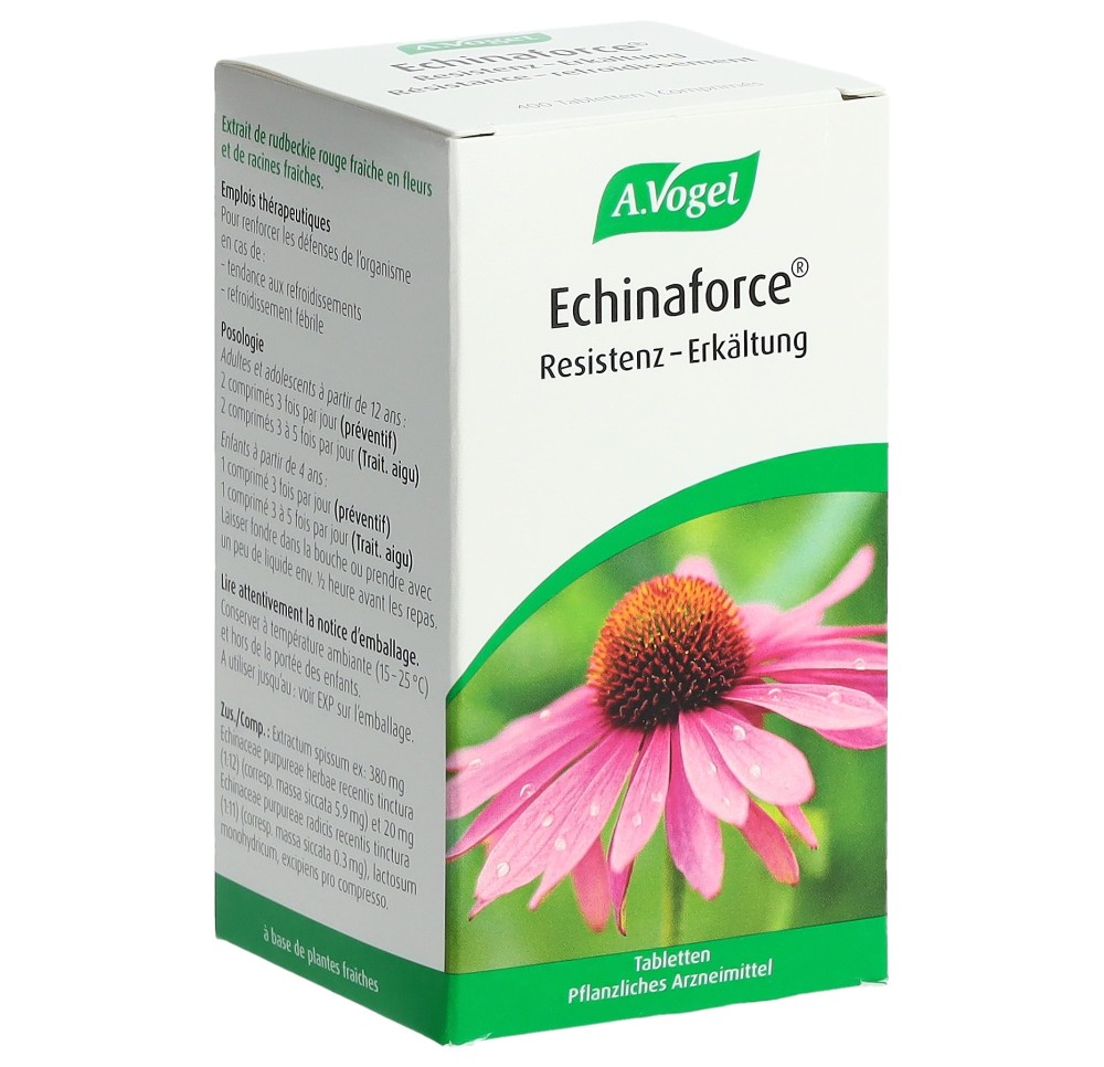 VOGEL Echinaforce résistance-refroi cpr 400 pce VOGEL Echinaforce résistance-refroi cpr 400 pce