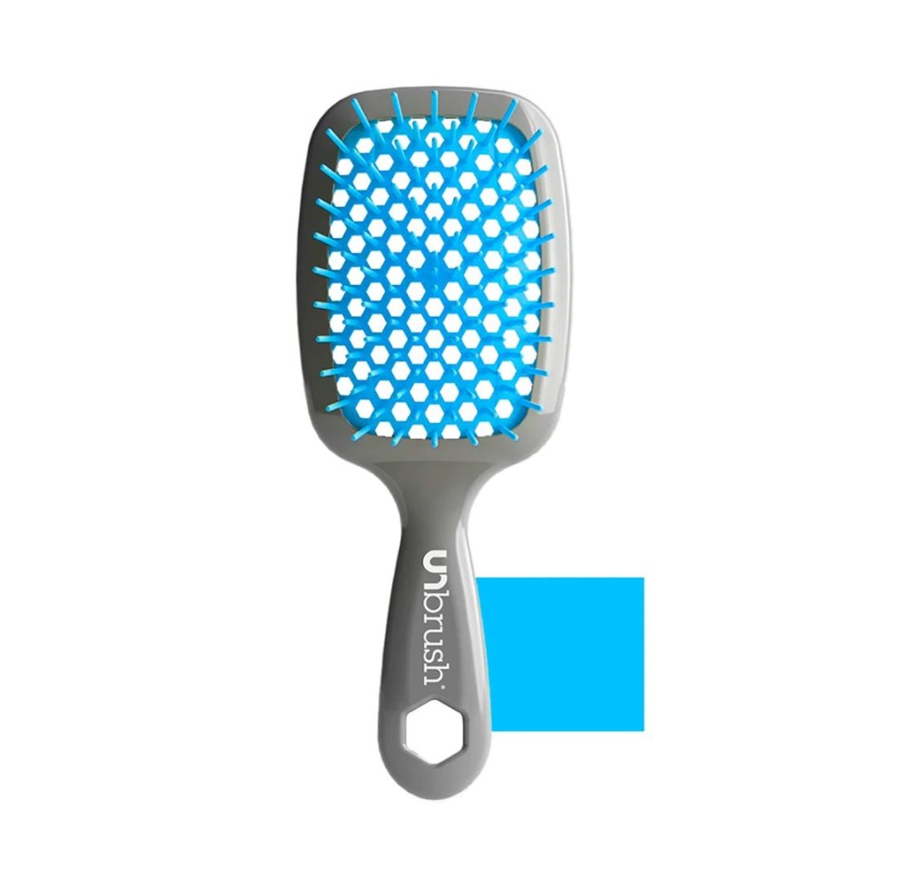 UNBRUSH brosse à démêler manche gris Sky