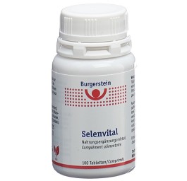 BURGERSTEIN Selenvital cpr 100 pce